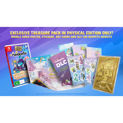 Nintendo Switch Neopets - Mega Mini Games Collection - Day 1 Edition Game