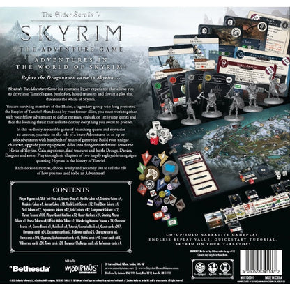 The Elder Scrolls Skyrim - Adventure Board Game Game