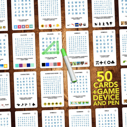 100 PICS Quizz Word Search Game