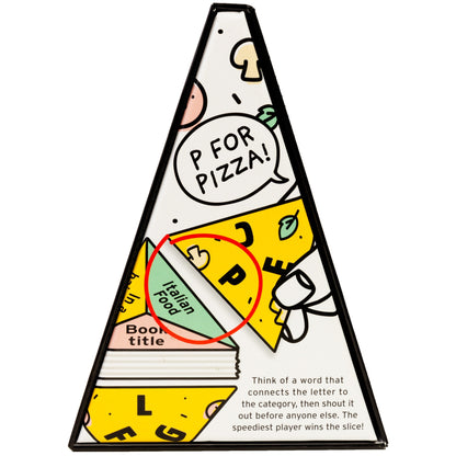 Big Potato P for Pizza Game