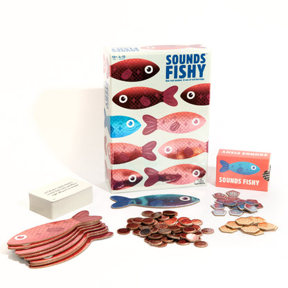 Big Potato Sounds Fishy Board Game Game