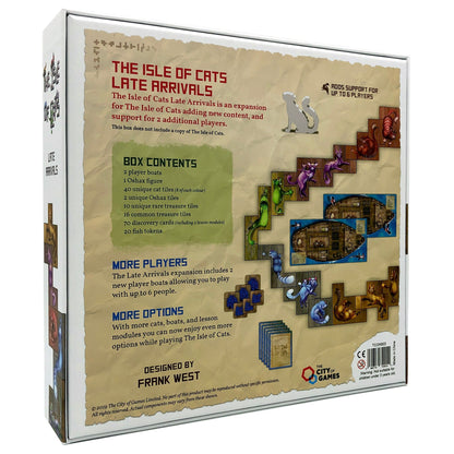 The Isle of Cats Late Arrivals 5 & 6 Player Expansion Game