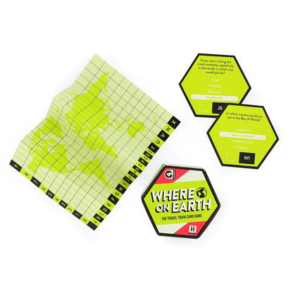 Ginger Fox Hex Games - Where On Earth? Game