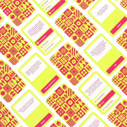 Ginger Fox Food And Drink Trivia Game