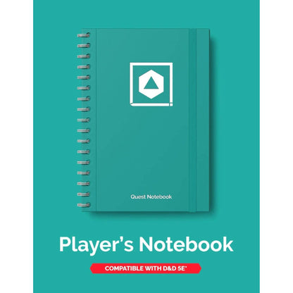 Player Character Quest Notebook D&D 5e Dungeons & Dragons Game