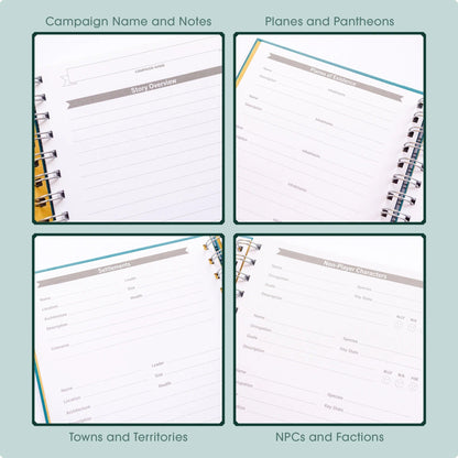 Game Master's Quest Notebook Game
