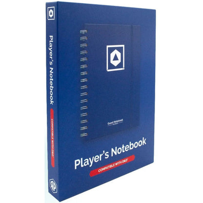 D&D Character Quest Notebook - Heroic Blue Dungeons & Dragons Game