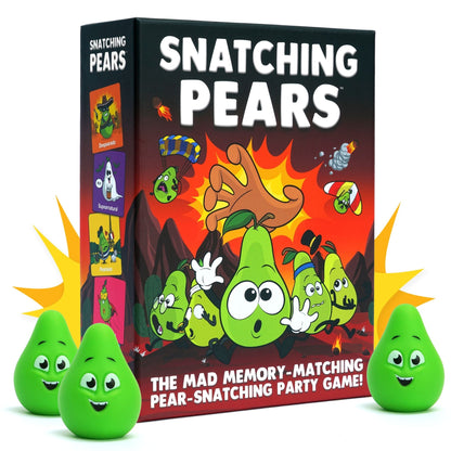 Snatching Pears – The Mad Memory-Matching Pear-Snatching Party Game Not for resell on Amazon/eBay Game