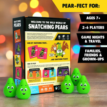Snatching Pears – The Mad Memory-Matching Pear-Snatching Party Game Not for resell on Amazon/eBay Game