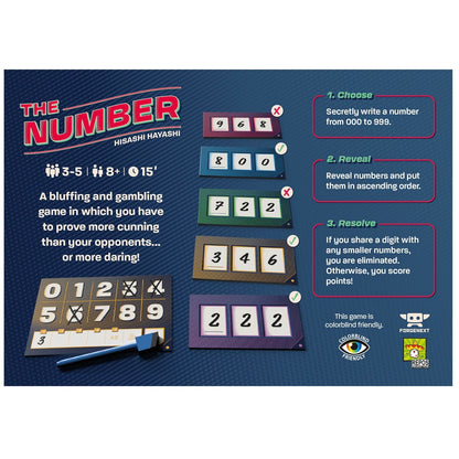 Asmodee The Number Game