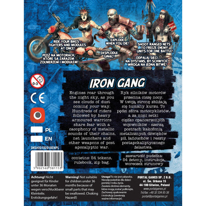 Neuroshima Hex - Iron Gang Expansion Game