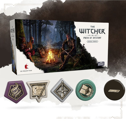 The Witcher Path of Destiny - Acrylic Tokens Game