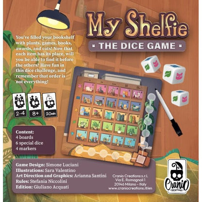 Lucky Duck Games My Shelfie The Dice Game Game