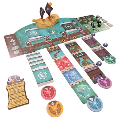 Lucky Duck Games We're Sinking! Swords & Souls Expansion Game