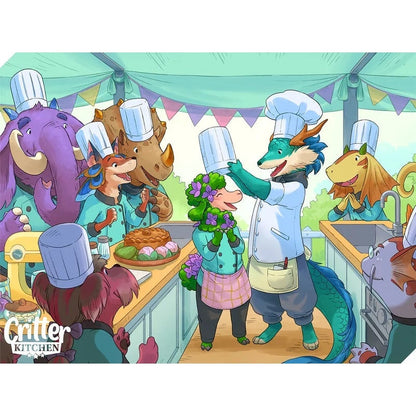 Lucky Duck Games Critter Kitchen Game
