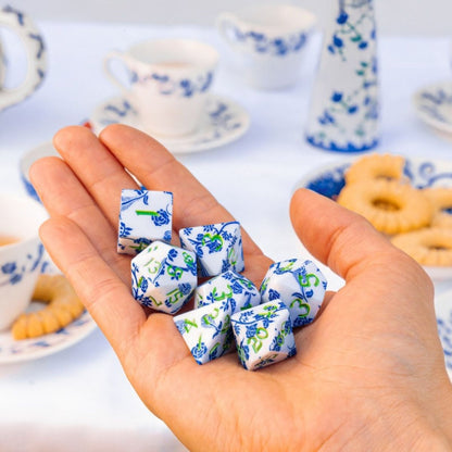 Full Art Dice Set Porcelain