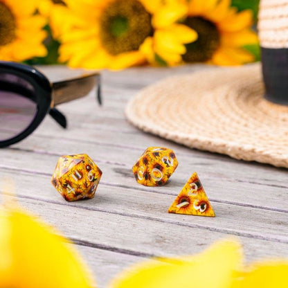 Full Art Dice Set Sunflower