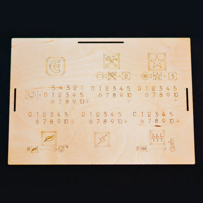 Laserox Inserts - Terraforming Mars Overlay - Engraved