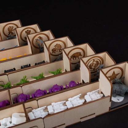 Laserox Inserts - Scythe Invaders from Afar Expansion