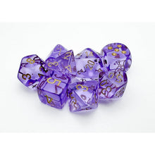 Chessex Earrings Marble Puzzle Piece Pair Assorted Dice Colors