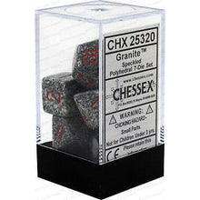 Chessex D7-Die Set  Speckled Polyhedral Granite 7-Die Set