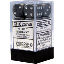 Chessex D6 Speckled 16mm d6 Hi-Tech Dice Block 12 dice