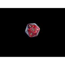 Chessex D20 Dice Gemini Mini-Polyhedral Purple-Red/gold d20