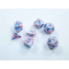 Chessex D7-Die Set Festive Mini-Polyhedral Pop Art/blue