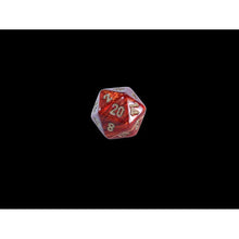 Chessex D20 Dice Scarab Mini-Polyhedral Scarlet/gold d20