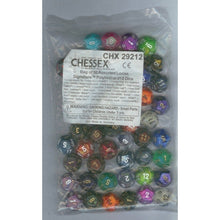 BULK D12 Dice Assorted Loose Signature Polyhedral 50 Dice in Bag