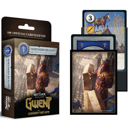 The Witcher - Gwent Northern Realms Sleeves 100 Game