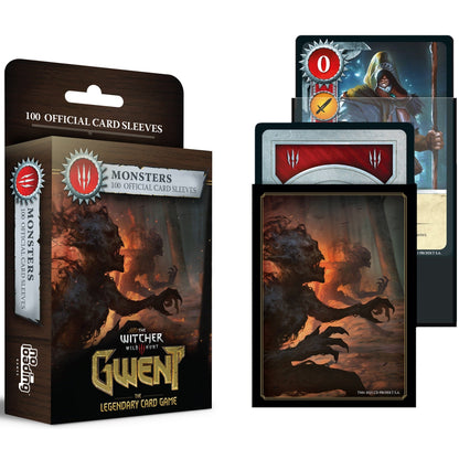 The Witcher - Gwent Monsters Sleeves 100 Game