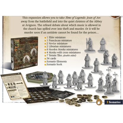 Time of Legends Joan of Arc Ars Nova Expansion