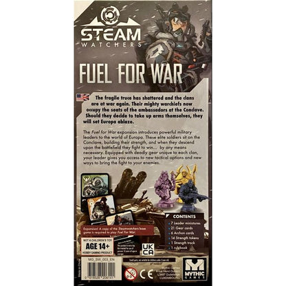 Steamwatchers Fuel for War Expansion
