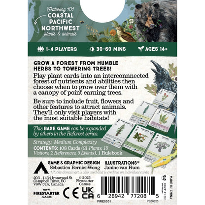 Reforest - Plants of the Pacific Northwest Coast Game