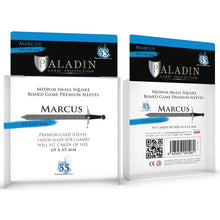 Paladin Premium Marcus Clear Sleeves - 65x65 mm 55 Sleeves Per Pack