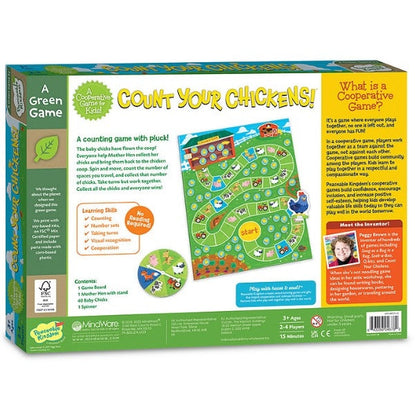 Peaceable Kingdom Count Your Chickens! Game