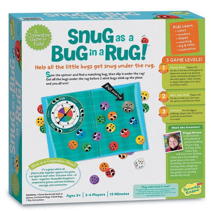 Peaceable Kingdom Snug as a Bug in a Rug! Game