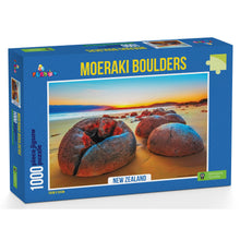 Funbox Puzzle Moeraki Boulders New Zealand Puzzle 1,000 pieces