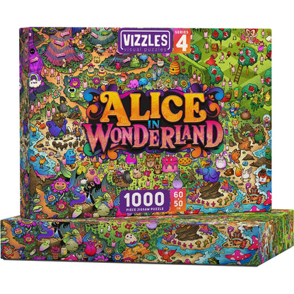 Vizzles Alice In Wonderland 1000pc Jigsaw Puzzle