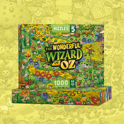 Vizzles: The Wonderful Wizard Of Oz 1000pc Jigsaw Puzzle