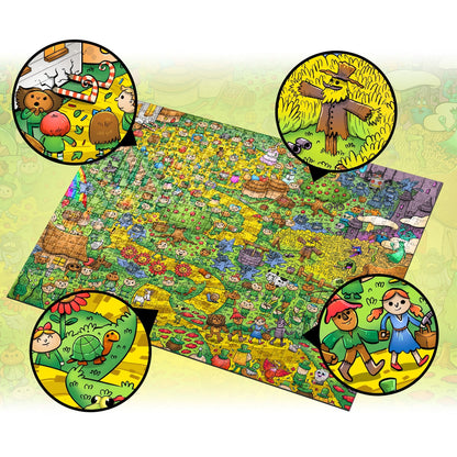 Vizzles: The Wonderful Wizard Of Oz 1000pc Jigsaw Puzzle