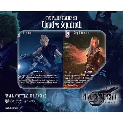 Final Fantasy TCG Two Player Starter Set Cloud vs Sephiroth