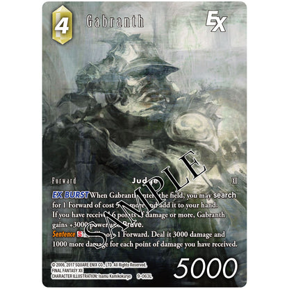 Final Fantasy Trading Card Game Anniversary Collection Set 2022