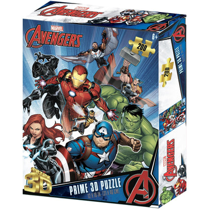 Prime3D Marvel Avengers - 200 Piece 3D Puzzle
