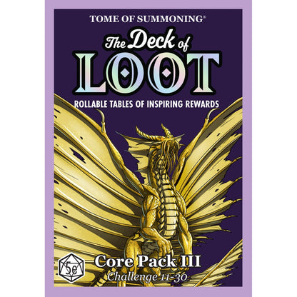 The Deck of Loot - Core Pack 3 - CR 11-30 Game