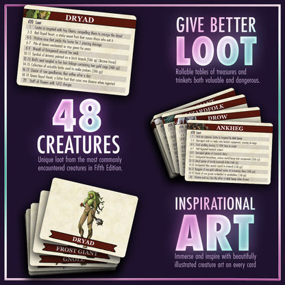 The Deck of Loot - Core Pack 1 - CR 0-6 Game