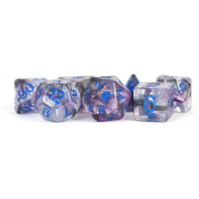 MDG Unicorn Resin Polyhedral Dice Set - Stellar Storm