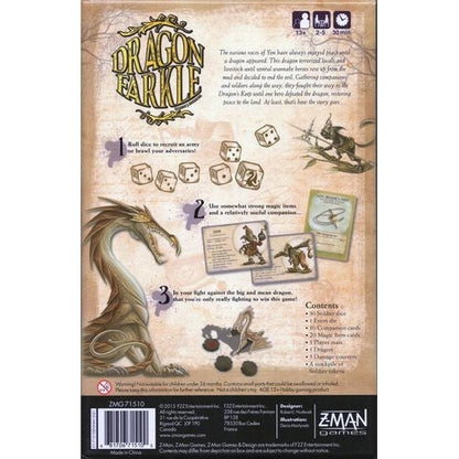 Asmodee Dragon Farkle Game