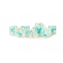 Fanroll By Metallic Dice Games MDG Resin 16mm Poly Dice Set - Snowflake Dice